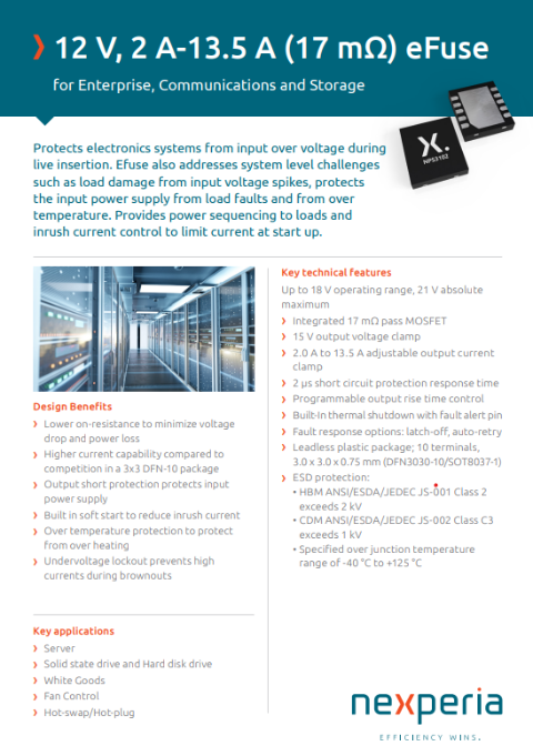 NPS3102x – eFuse leaflet