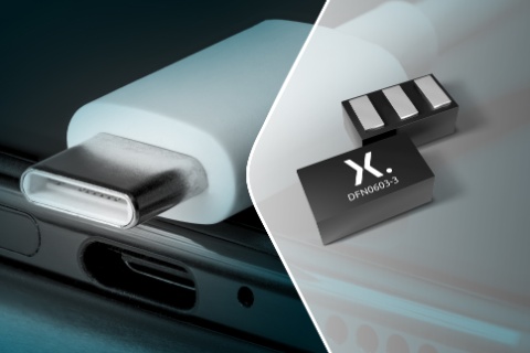 Nexperia發(fā)布用于高速數(shù)據(jù)線路的緊湊型“二合一”保護(hù)器件