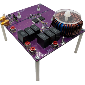 3.5 kW half-bridge evaluation board featuring 33 mΩ GaN FETs in a bottom-side cooled CCPAK1212 package