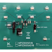 NPS3005 0.5 V to 5.5 V, 6 A, 15 m?, single channel load switch with soft start evaluation board
