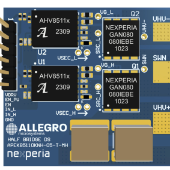 Allegro AHV85110 half-bridge GaN FET driver-switch