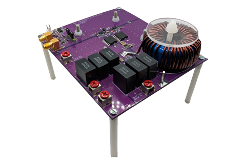 3.5 kW half-bridge evaluation board featuring 33 mΩ GaN FETs in a bottom-side cooled CCPAK1212 package